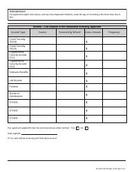 Office of Community Living Program Application - Nevada, Page 5