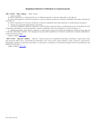 Form MO-12 Notification of Commencement or Closing of Mine Operation - Nevada, Page 3