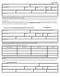 Formulario 6499-S Solicitud De Tratamiento - Texas (Spanish), Page 8