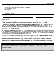 Form H1019 Report of Change - Texas, Page 3