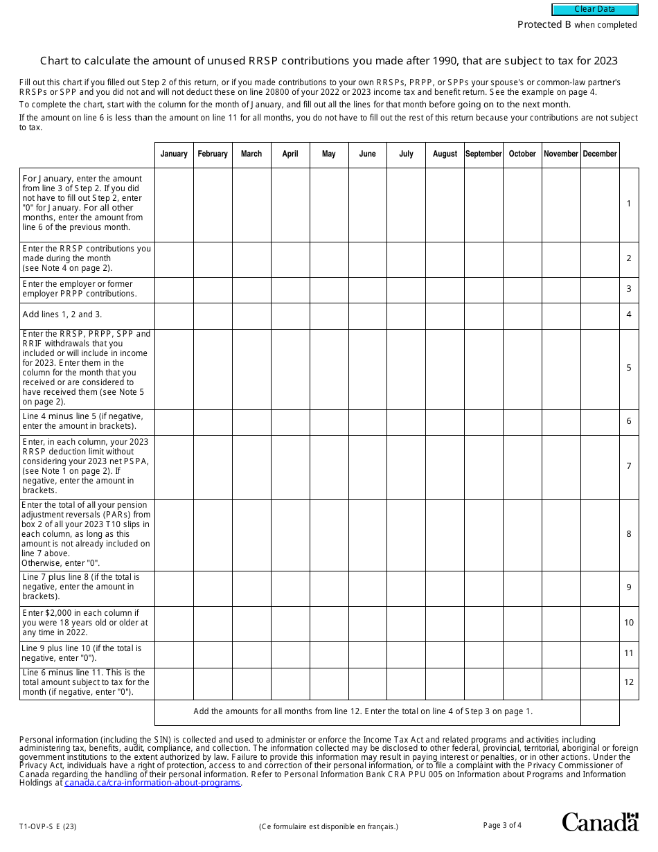 Form T1-OVP-S Download Fillable PDF or Fill Online Simplified ...