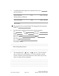 Form DC19:8 Petition and Affidavit to Obtain Domestic Abuse Protection Order - Nebraska, Page 3