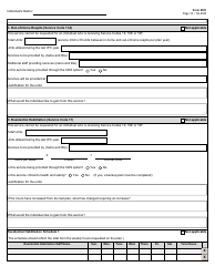 Form 6501 Individual Program Plan - Texas, Page 10