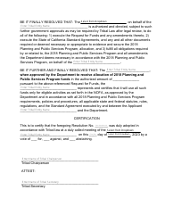 Authorizing Resolution - California, Page 3