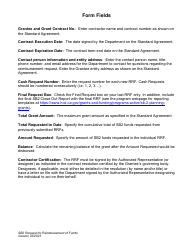 Request for Reimbursement of Funds (Rrf) - Sb2 Planning Grants Program - California, Page 2
