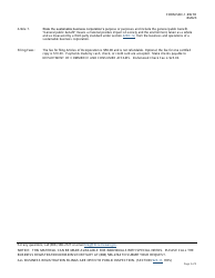 Instructions for Form SBC-1 Articles of Incorporation for a Hawaii Sustainable Business Corporation - Hawaii, Page 2