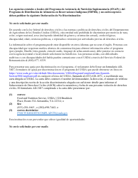 Formulario F-16038S Aviso De Audiencia Administrativa De Descalificacion De Foodshare - Wisconsin (Spanish), Page 4