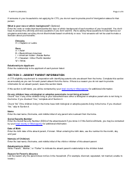 Instructions for Form F-22571 Caretaker Supplement Application - Wisconsin, Page 4