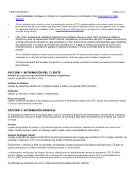 Instrucciones para Formulario F-22571 Caretaker Supplement Application - Wisconsin (Spanish), Page 2