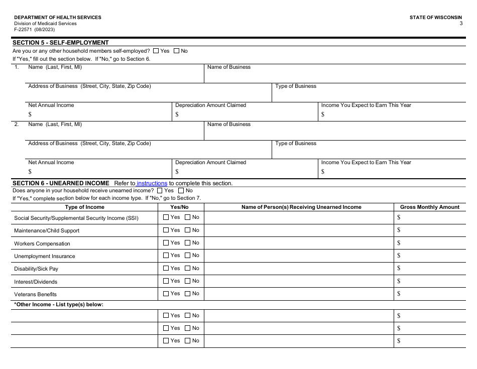 form-f-22571-download-fillable-pdf-or-fill-online-caretaker-supplement