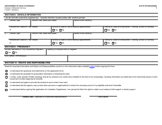 Form F-22571 Caretaker Supplement Application - Wisconsin, Page 5