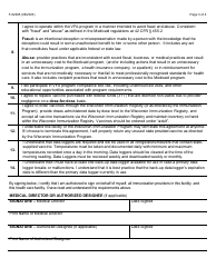 Form F-02495 Vaccines for Adults (Vfa) and Bridge Access Program (Bap) Provider Agreement - Wisconsin, Page 3