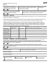 Formulario F-16019S Wisconsin Foodshare Solicitud - Wisconsin (Spanish), Page 7