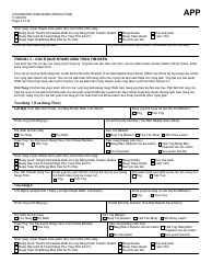 Form F-16019H Wisconsin Foodshare Application - Wisconsin (Hmong), Page 4