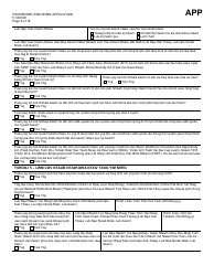 Form F-16019H Wisconsin Foodshare Application - Wisconsin (Hmong), Page 6