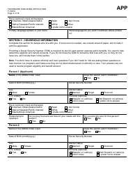 Form F-16019 Wisconsin Foodshare Application - Wisconsin, Page 4