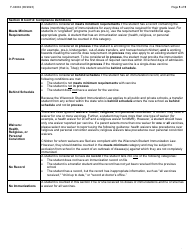Form F-04002 School Report to Local Health Department - Wisconsin, Page 5
