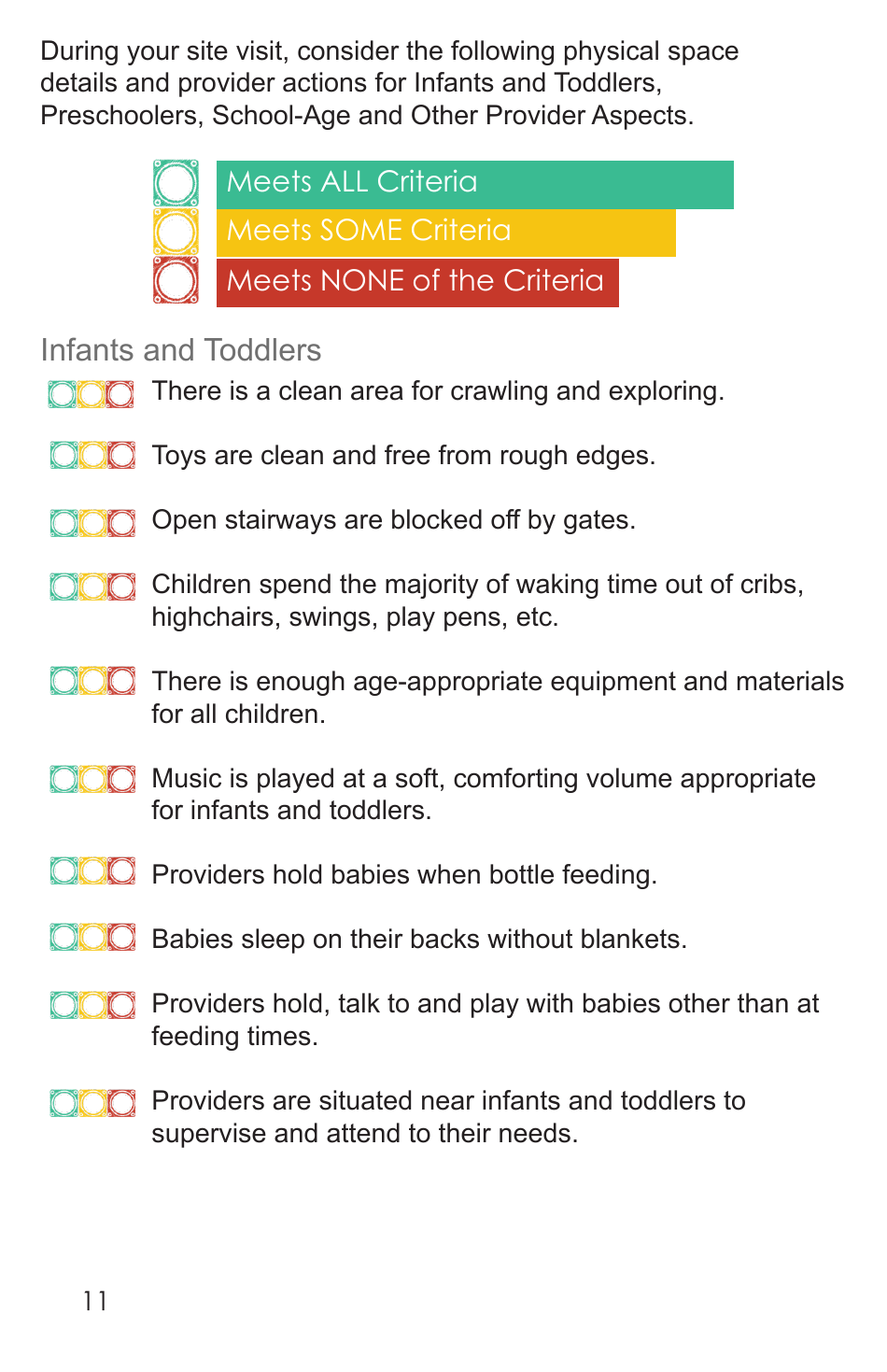 Form CCS-14 Choosing Child Care Handbook - South Dakota, Page 12