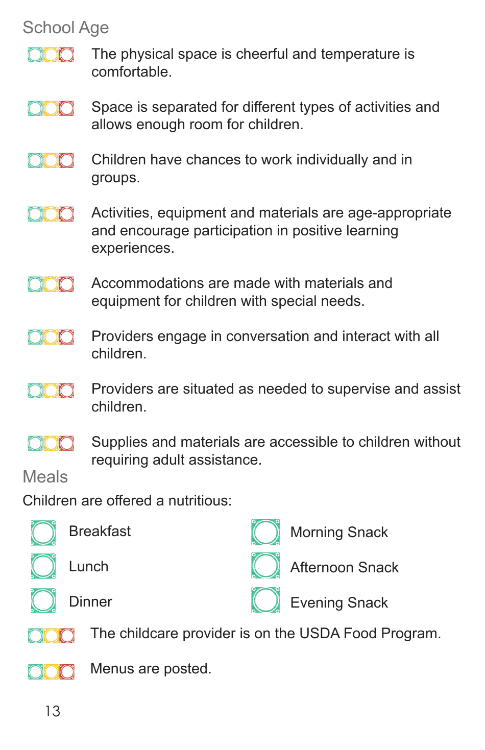 Form CCS-14 Choosing Child Care Handbook - South Dakota, Page 14