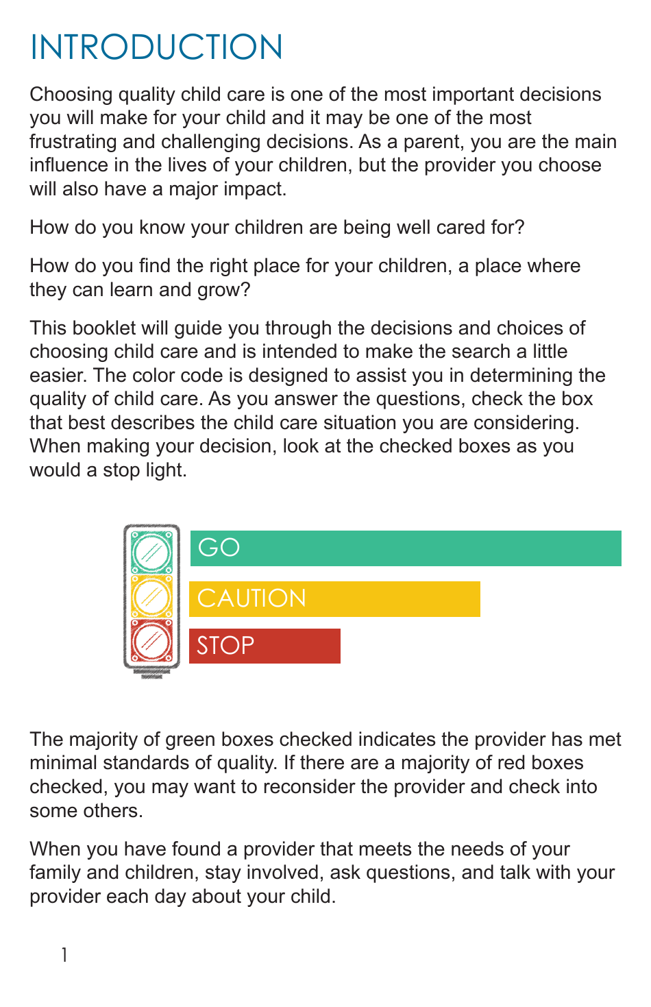 Form CCS-14 Choosing Child Care Handbook - South Dakota, Page 4