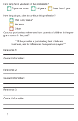 Form CCS-14 Choosing Child Care Handbook - South Dakota, Page 8
