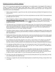 Form DSS-SE-415 Petition for Modification Form - South Dakota, Page 2