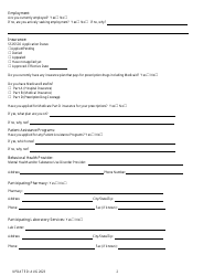 New Application - Indigent Medication Program - South Dakota, Page 2