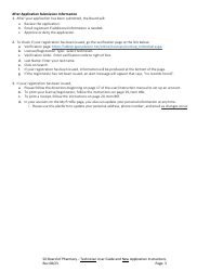 SD Board of Pharmacy - Technician User Guide and New Application Instructions - South Dakota, Page 4
