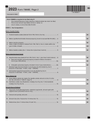 Form 706ME Maine Estate Tax Return - Maine, Page 2