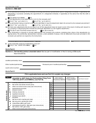IRS Form 1065-X Amended Return or Administrative Adjustment Request (AAR), Page 2