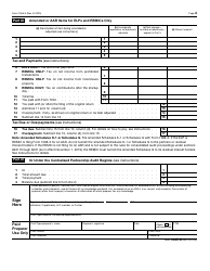 IRS Form 1065-X Amended Return or Administrative Adjustment Request (AAR), Page 4