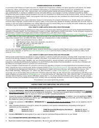 Form 032-03-1100-39-ENG Application for Benefits - Snap - Virginia, Page 2