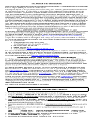 Formulario 032-03-1100-39-SPA Solicitud De Beneficios - Snap - Virginia (Spanish), Page 2