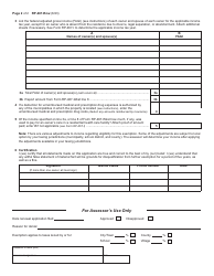 Form RP-467-RNW Renewal Application for Senior Citizens Exemption - New York, Page 2