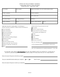 Mediation Unit - Complaint Form - Maryland