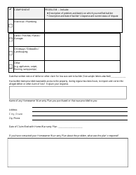 New Home Complaint and Guaranty Fund Claim Submission Form - Maryland, Page 4