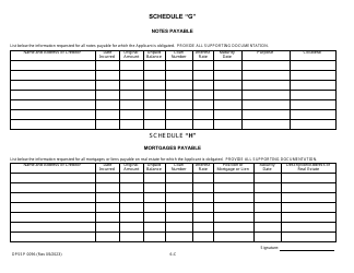 Form DPSSP0096 Part C Corporate Certification Application - Financial Disclosure - Louisiana, Page 10