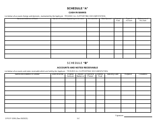 Form DPSSP0096 Part C Corporate Certification Application - Financial Disclosure - Louisiana, Page 7