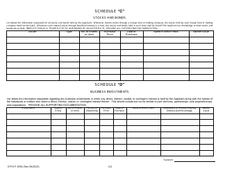 Form DPSSP0096 Part C Corporate Certification Application - Financial Disclosure - Louisiana, Page 8