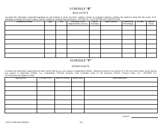 Form DPSSP0096 Part C Corporate Certification Application - Financial Disclosure - Louisiana, Page 9