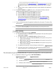 Form AWA-O1304.7 Order for Waiver of Court Fees - Illinois, Page 2