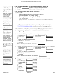 Form AWA-A1303.7 Application for Waiver of Court Fees - Illinois, Page 2