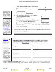 Form AWA-A1303.7 Application for Waiver of Court Fees - Illinois, Page 3