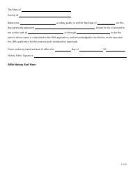 Form LHL005 Utilization Review Agent (Ura) Application - Texas, Page 3