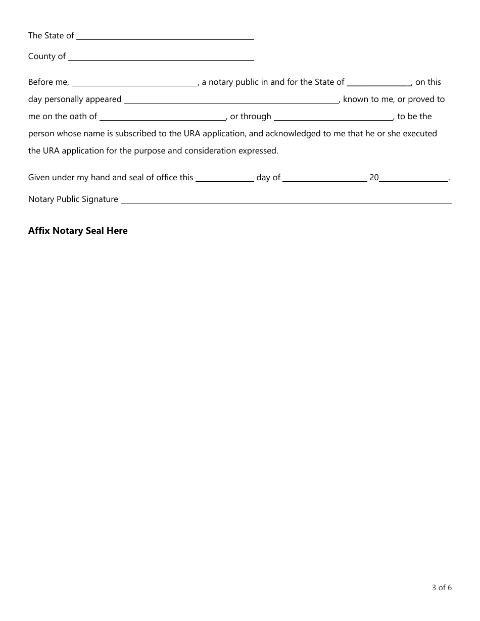 Form LHL005 Utilization Review Agent (Ura) Application - Texas, Page 3