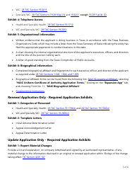 Form LHL005 Utilization Review Agent (Ura) Application - Texas, Page 5