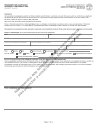 Form JD-ES-352PT Ada Request for Reasonable Accommodation - Connecticut (Portuguese)