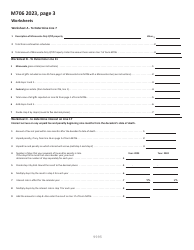 Form M706 Estate Tax Return - Minnesota, Page 3