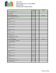 Sewer Permit Application - City of Troy, Michigan, Page 2