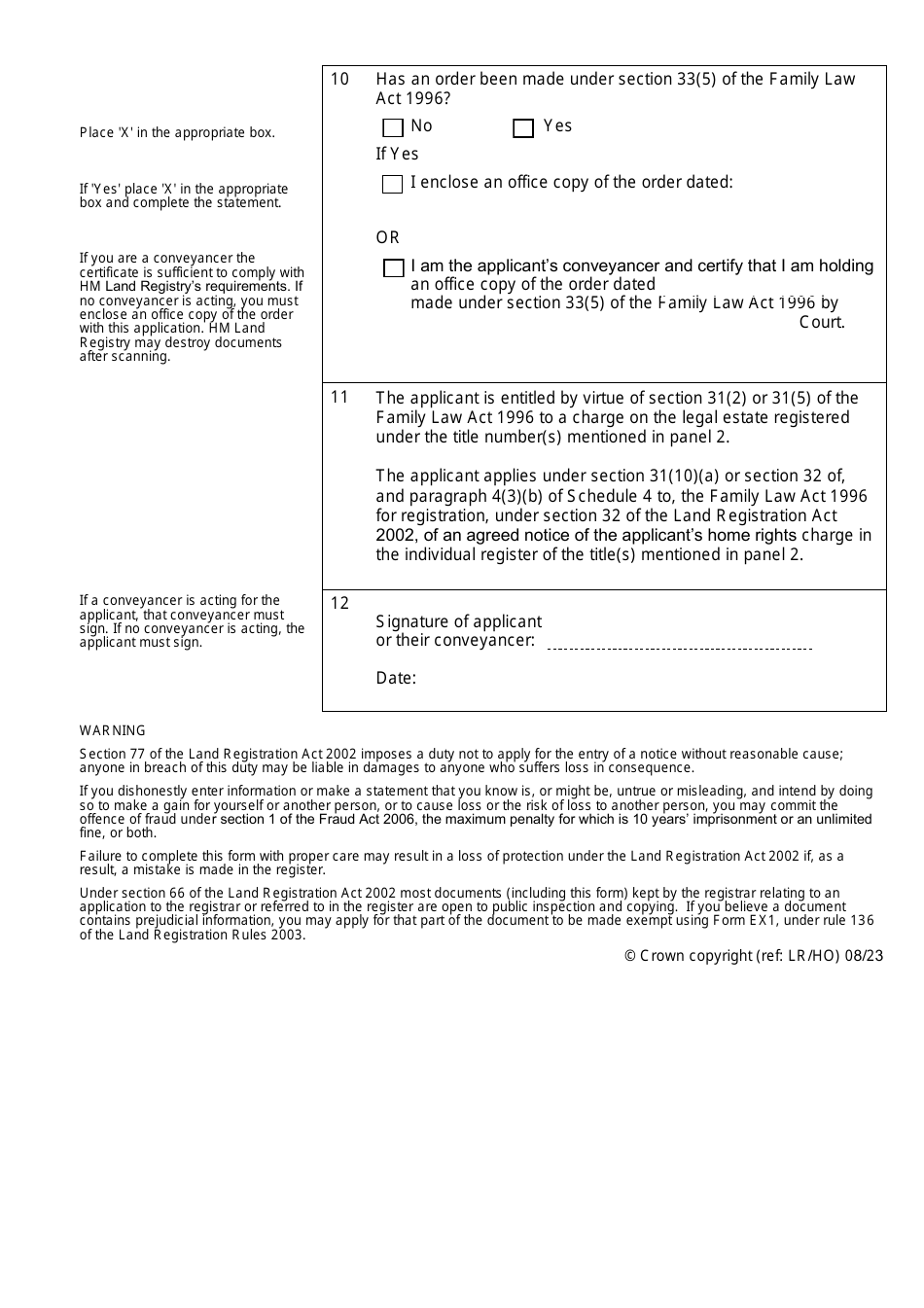 Form HR1 Download Fillable PDF or Fill Online Application for ...